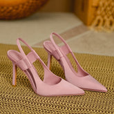 Pointed Toe Heeled Pumps Newgew
